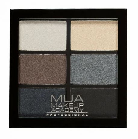 MUA Make Up Academy Палетка 6 Pan Palettes Smokey Shadows Теней для Век, 12г