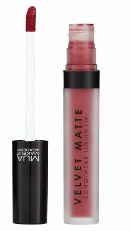 MUA Make Up Academy Помада Velvet Matte Liquid Lip Жидкая Матовая Оттенок Dash, 3 мл