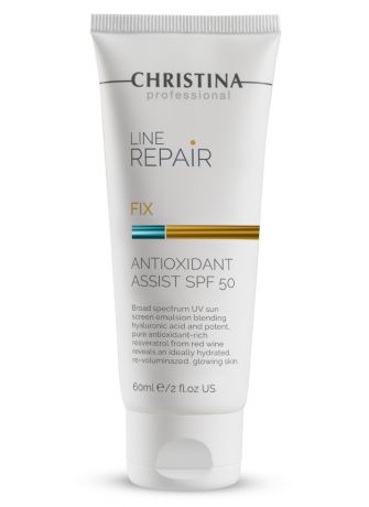 Christina Крем-Флюид Line Repair Fix Antioxidant Assist SPF50 Антиоксидантный SPF50, 60 мл