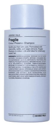 J Beverly Hills Шампунь Fragile Shampoo для Окрашенных и Поврежденных Волос, 340 мл