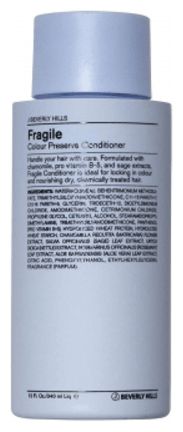 J Beverly Hills Кондиционер Fragile Conditioner для Окрашенных и Поврежденных Волос, 340 мл