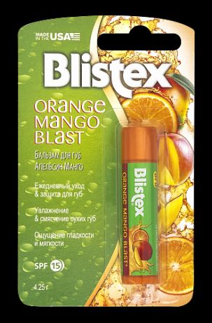 Blistex Бальзам Orange Mango Blast для Губ Апельсин Манго 4,25г