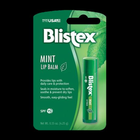 Blistex Бальзам Mint Lip Balm для Губ Мятный, 4,25г