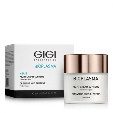 GIGI Крем Bioplasma NSA-5 Night Cream Supreme Ночной Суприм, 50 мл