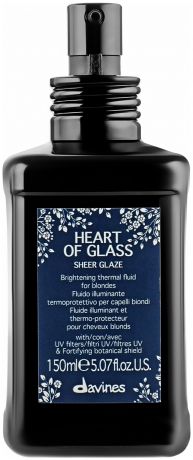 Davines Флюид Heart Of Glass Sheer Glaze для Абсолютного Сияния Блонд, 150 мл