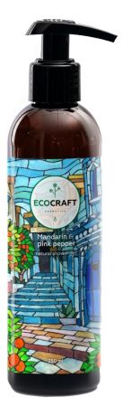 EcoCraft Гель Mandarin & Pink Pepper для Душа Мандарин и Розовый Перец, 250 мл