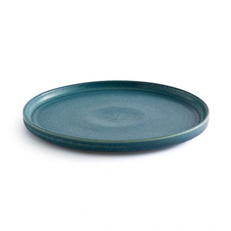 Комплект из четырех керамических тарелок LaRedoute Комплект из четырех керамических тарелок Dorna единый размер синий