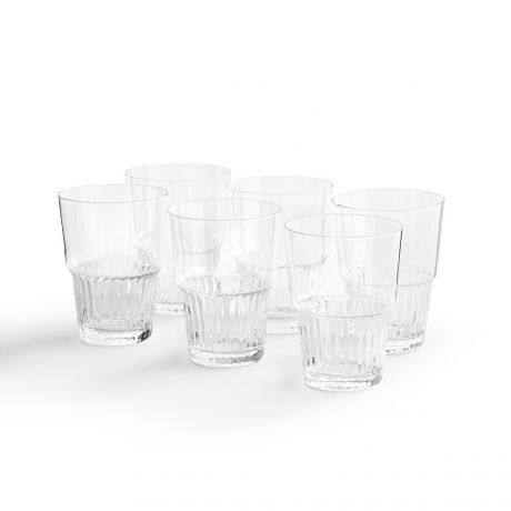 Комплект из шести стаканов, Rigato LaRedoute Комплект из шести стаканов, Rigato La Redoute единый размер другие