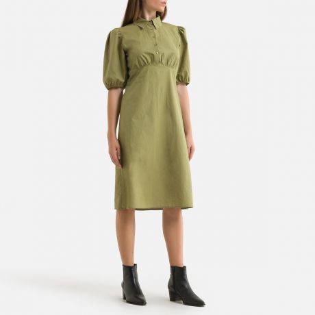Платье-миди LaRedoute Платье-миди С короткими рукавами PAME 0(XS) зеленый