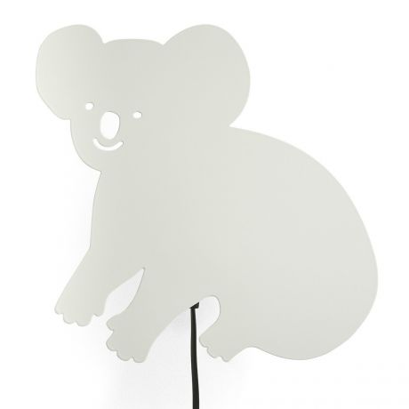 Светильник LaRedoute Светильник Детский из металла Koala единый размер серый