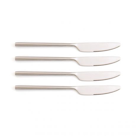 Комплект из 4 ножей из LaRedoute Комплект из 4 ножей из Нержстали Katherine единый размер серый