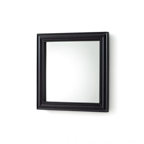Зеркало LaRedoute Зеркало Квадратное с рамкой из массива мангового дерева В51 cсм Afsan единый размер черный