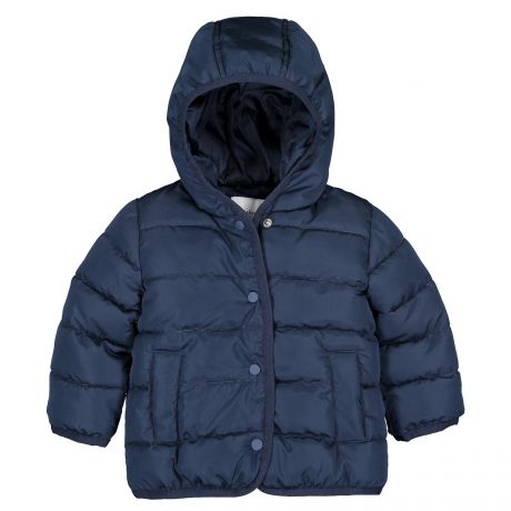 Куртка LaRedoute Куртка Стеганая с капюшоном 3 мес - 3 года 2 года - 86 см синий