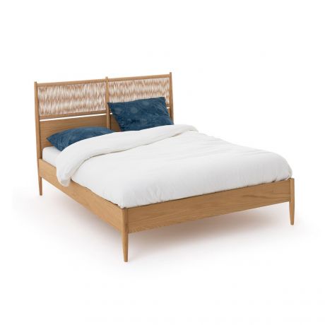 Кровать LaRedoute Кровать С кроватным основанием Malora 160 x 200 см каштановый