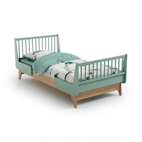Кровать LaRedoute Кровать Детская раскладная Willox 90 x 190 см зеленый
