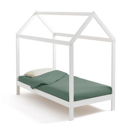 Кровать-шатер LaRedoute Кровать-шатер Из массива сосны Archi 90 x 190 см белый
