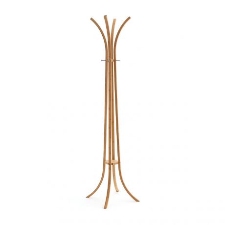 Стойка-вешалка LaRedoute Стойка-вешалка Напольная с 4 планками Teepi из бамбука единый размер желтый