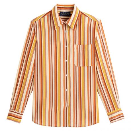 Рубашка LaRedoute Рубашка С длинными рукавами 36 (FR) - 42 (RUS) разноцветный