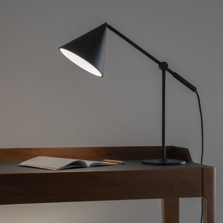 Лампа LaRedoute Лампа Для письменного стола на шарнире Moke единый размер черный