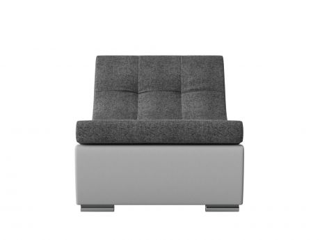 Модуль Кресло для модульного дивана Монреаль MebelVia Серый, Белый
