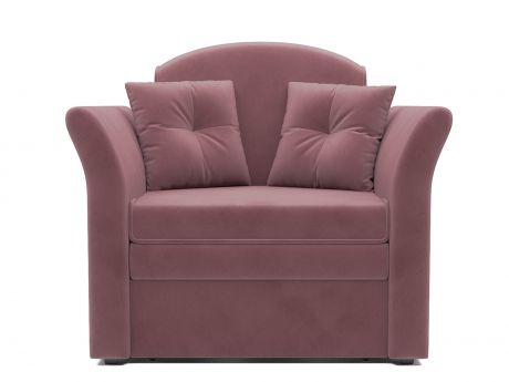Кресло-кровать Малютка 2 MebelVia Розовый, Велюр, ДСП, Брус сосны, Фане