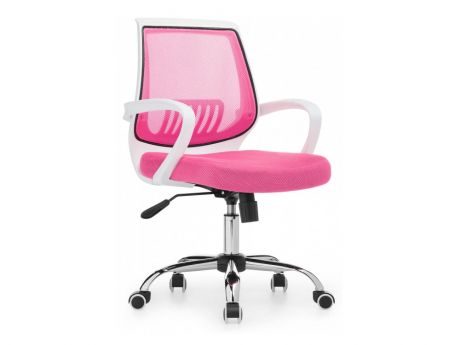 Ergoplus белое / розовое Компьютерное кресло Серый, Пластик