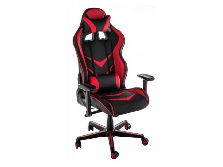 Racer черное / красное Компьютерное кресло Черный, Пластик