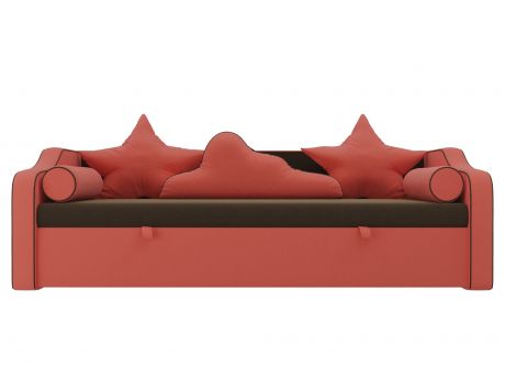 Детский диван-кровать Рико MebelVia Коричневый, Красный