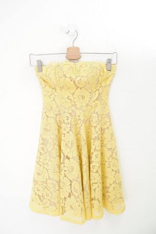 Платье Tally Weijl лимонное 38 размер, новое