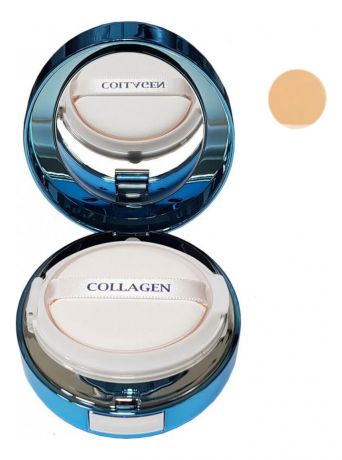 Увлажняющий тональный кушон с коллагеном Collagen Aqua Air Cushion SPF50+ PA+++ 15г: No21