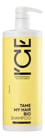 Шампунь для тусклых и вьющихся волос Ice Professional Tame My Hair Bio Shampoo: Шампунь 1000мл