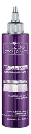 Питательная маска-краска для волос прямого действия Inimitable Color BB Color Mask 200мл: Ice Blonde