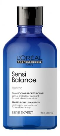 Шампунь для чувствительной кожи головы Serie Expert Sensi Balance Sorbitol Shampooing 300мл