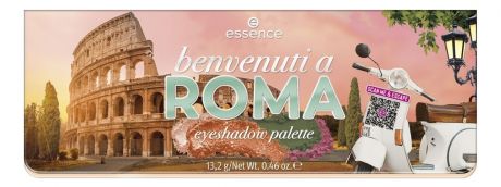 Палетка теней для век Benvenuti A Roma Eyeshadow Palette 13,2г