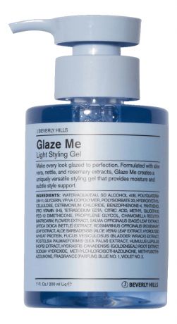 Гель для укладки волос легкой фиксации Glaze Me Light Styling Gel 200мл