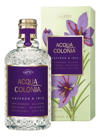 4711 Acqua Colonia Saffron & Iris: одеколон 170мл