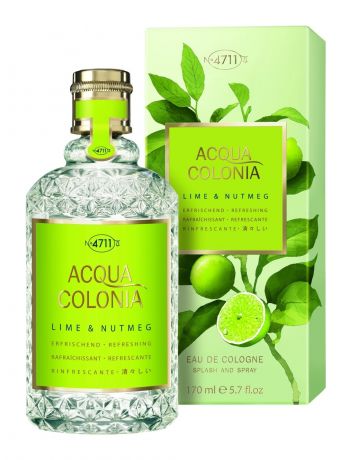 4711 Acqua Colonia Lime & Nutmeg: одеколон 170мл