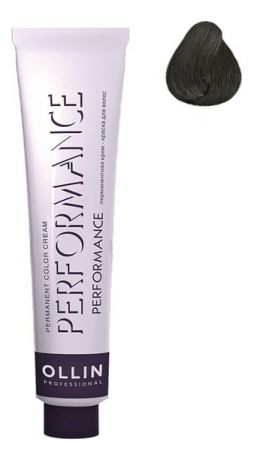 Перманентная крем-краска для волос Performance Permanent Color Cream 60мл: 4/0 шатен