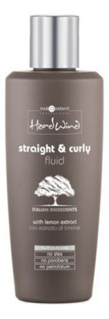 Флюид для укладки прямых или вьющихся волос Head Wind Straight & Curly Fluid 200мл
