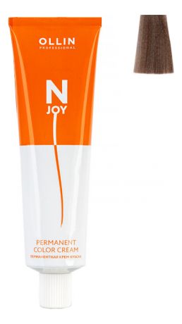 Перманентная крем-краска для волос N-JOY Permanent Color Cream 100мл: 8/35 Светло-русый золотисто-махагоновый