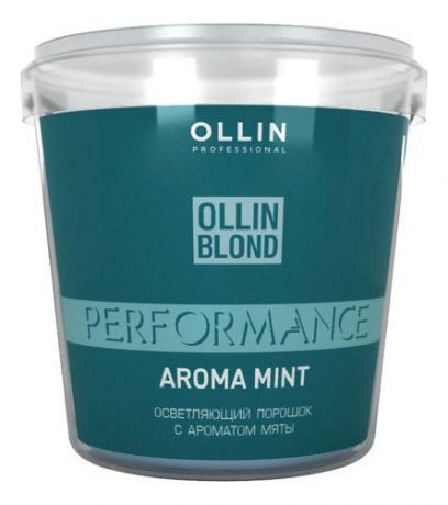 Осветляющий порошок с ароматом мяты Blond Perfomance Aroma Mint: Осветляющий порошок 500г