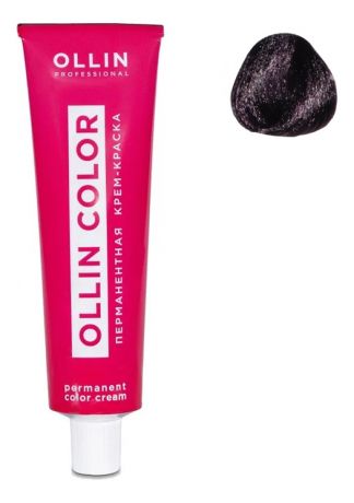 Перманентная крем-краска для волос Ollin Color 100мл: 2/22 Черный фиолетовый