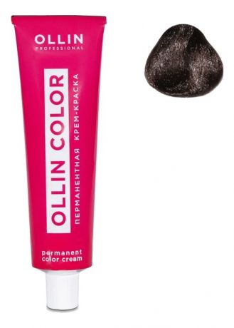 Перманентная крем-краска для волос Ollin Color 100мл: 4/3 Шатен золотистый