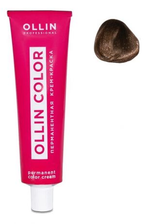 Перманентная крем-краска для волос Ollin Color 100мл: 7/00 Русый глубокий