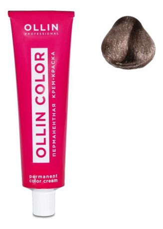 Перманентная крем-краска для волос Ollin Color 100мл: 6/1 Темно-русый пепельный