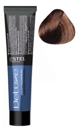 Краска-уход для волос De Luxe 60мл: 7/47 Русый медно-коричневый