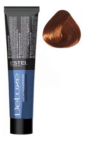 Краска-уход для волос De Luxe 60мл: 7/40 Русый медный для седины