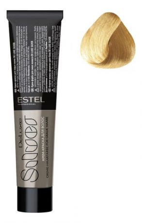 Крем-краска для седых волос De Luxe Silver 60мл: 8/36 Светло-русый золотисто-фиолетовый