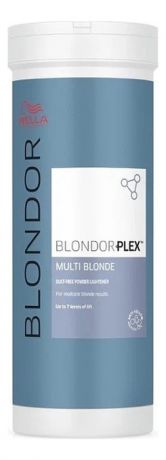 Обесцвечивающая пудра для волос без образования пыли Blondor Plex: Пудра 400г