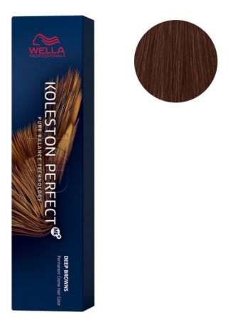 Стойкая крем-краска для волос Koleston Perfect Color Deep Browns 60мл: 5/37 Принцесса амазонок